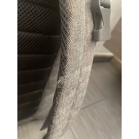 Eddie Bauer First Adventure Backpack Diaper Bag Bookbag Gray Black - Picture 7 of 14